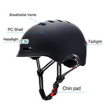 AHATECH Kickstart Smart Helmet | E-Bike | LED Lights | Cycling