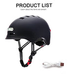 AHATECH Kickstart Smart Helmet | E-Bike | LED Lights | Cycling