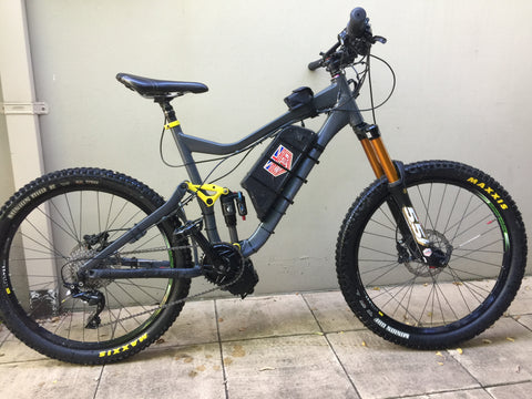 Dual Suspension e MTB conversion